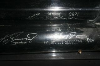 Ken Griffey Jr Signed Inscribed " Junior " Bat Uda Numbered To Only 24