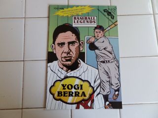 Yogi Berra,  Revolutionary Comics,  1993 (w/three Trading Cards)