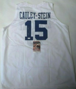 Willie Cauley Stein Autographed Kentucky Wildcats White Jersey Jsa Witnessed