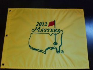 2012 Masters Official Embroidered Golf Pin Flag