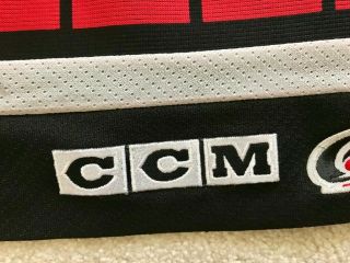 Vintage CCM Hockey Carolina Hurricanes NHL Red Jersey Sewn XL 2