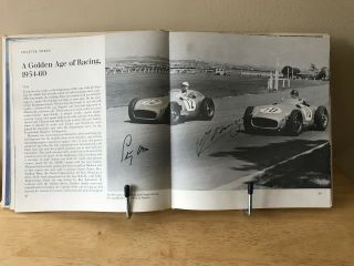 Signed Juan Fangio Colin Chapman Dan Gurney Richie Ginther 6 More Grand Prix