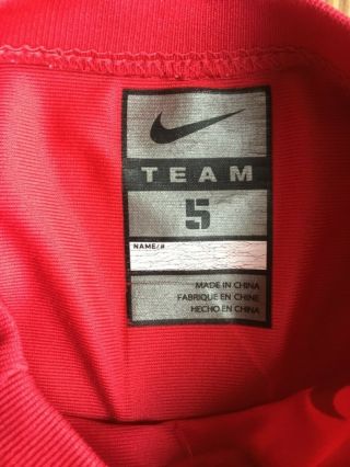 Nike Toddler SZ 5 Ohio State Buckeyes Football Home Jersey Number 1 7