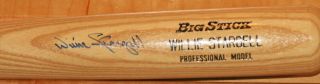 Autograph Signed Baseball Bat Willie Stargell Rawlings Big Stick Pro Ring 302f