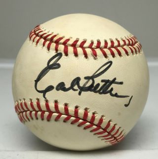 Earl Battey Single Signed Baseball Autographed Auto Psa/dna White Sox