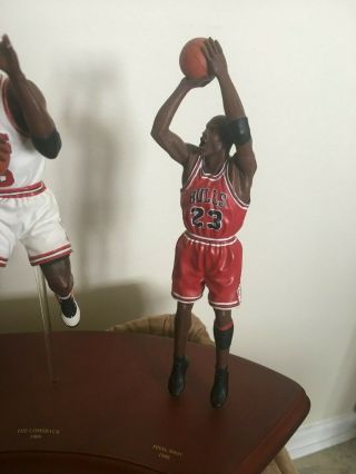 Rare Michael Jordan Lifetime Achievement 4 Piece Figurine by Danbury 5