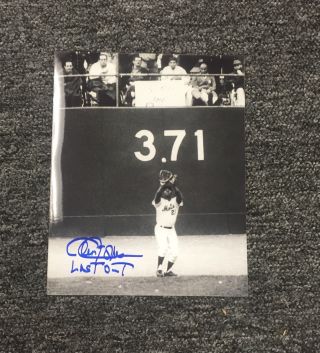 Cleon Jones Signed 8 X 10 York Mets Autographed Last Out