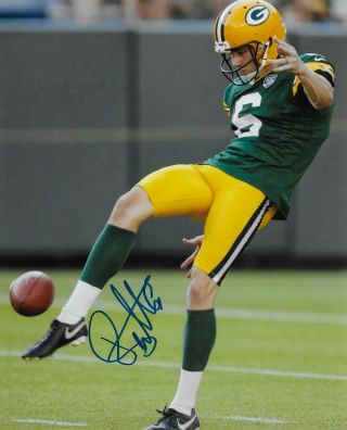 Jk Scott Signed 8x10 Photo Green Bay Packers Autograph With