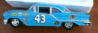 1957 OLDSMOBILE 88 HARDTOP AUTOGRAPHED BY RICHARD PETTY 1/24 DIECAST 342 OF 800 4