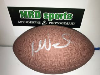 Mike Vrabel Tennessee Titans Signed Autographed Football England Patriots