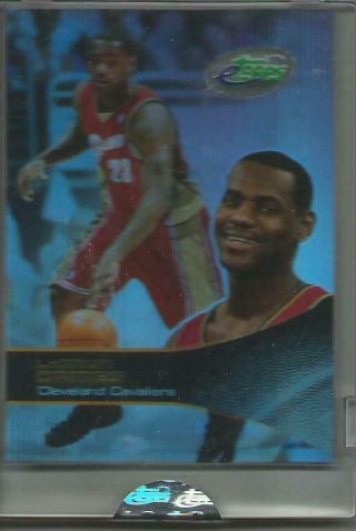 2003 Etopps 43 Lebron James Cleveland Cavaliers Rookie Card