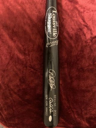 Derek Jeter Signed Bat Game Model P72 Bat Yankees Steiner & Mlb Authenticated
