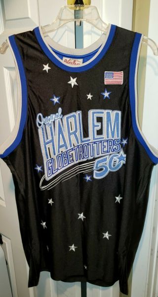 Platinum Fubu Harlem Globetrotters Basketball Jersey 50 Goose Xxl