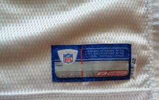 WILLIE MCGINEST GAME WORN 2006 CLEVELAND BROWNS 60TH PATCH JERSEY GFC LOA 5