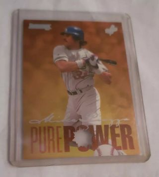 1996 Donruss Pure Power 5 Mike Piazza