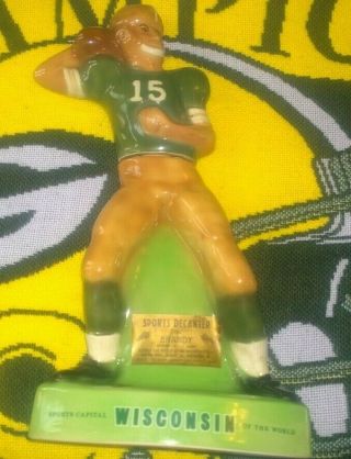 Bart Starr Green Bay Packers Football Decanter Royal Halburton 1971 (bart Starr)