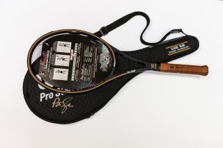Pete Sampras Autographed Wilson Pro Staff Tennis Racket & Carrying Case