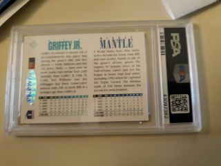 1994 Upper Deck Mickey Mantle Ken Griffey Jr Dual Autograph 2