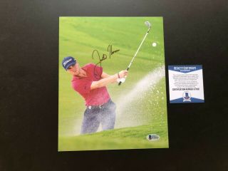Justin Thomas Hot Signed Autographed Pga Golf Star 8x10 Photo Beckett Bas