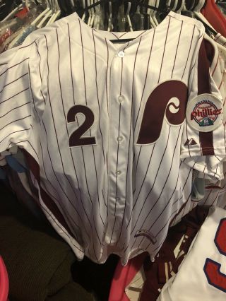 Phillies Game Issued/ Worn 2013 Ben Revere Tbtc Jersey 3