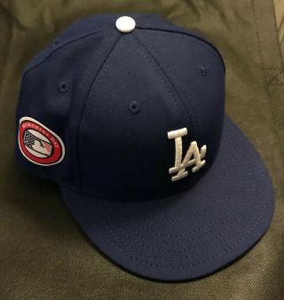 Los Angeles Dodgers Game 2019 Memorial Day Hat Aj Pollock Rare