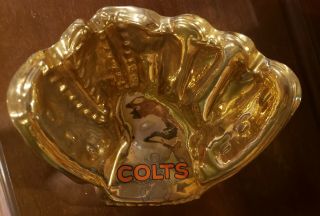 RARE 1960s Houston Colts 45’s Astros Baseball Ceramic Gold Glove Great Display 6