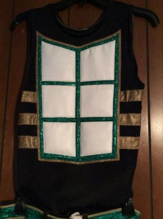 WWE RING WORN MUSTAFA ALI COMPLETE GEAR OUTFIT AUTOGRAPH SIGNED 2