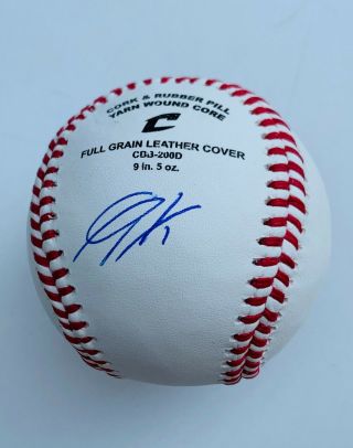 Gavin Lux Hand Signed Autograph Baseball Auto Los Angeles Dodgers