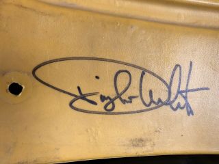 Pittsburgh Steelers Three Rivers Stadium seat back Signed By The Steel Curtain 4