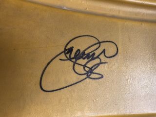 Pittsburgh Steelers Three Rivers Stadium seat back Signed By The Steel Curtain 5