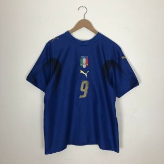 Luca Toni 9 Italy Jersey Puma Football Kit 2006 Word Cup Mens Size Medium M