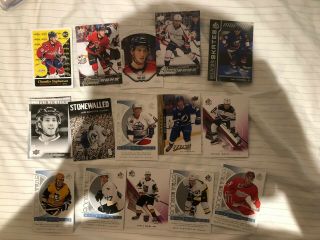 2018 - 19 SP GAME Tom Wilson Net Cord,  Crosby,  Gretzky,  Orr,  Over 130 Cards 2