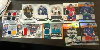 2018 - 19 SP GAME Tom Wilson Net Cord,  Crosby,  Gretzky,  Orr,  Over 130 Cards 7