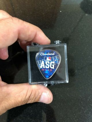 2019 Authentic Mlb All Star Game Media Pin - Baseball & Rock & Roll Cleveland 