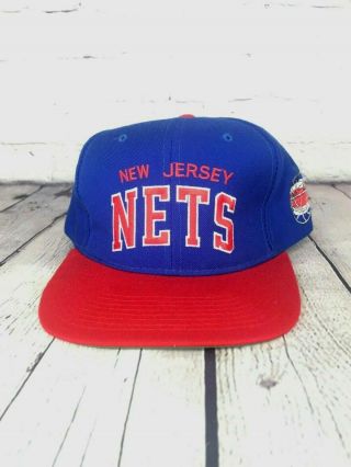 Vintage 90s York Ny Knicks Nba Basketball Blue Starter Snapback Hat Cap