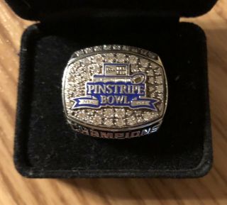 Notre Dame Football 2013 York Pinstripe Bowl Team Issued Player Ring 9