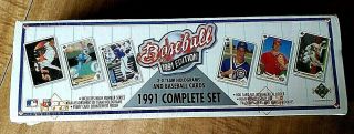 1991 Edition Factory - Upper Deck Complete 800 - Card Set Of Baseball Cards