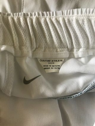 Roger Federer MATCH Signed Nike Tennis Shorts - From 2012 Indian Wells 4