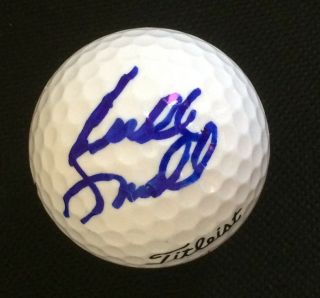 Brandt Snedeker Signed Golf Ball Autographed Psa/dna Titleist Golf