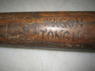 Antique 19th C.  Spalding Wagon Tongue Baseball Bat 3