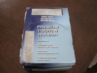 Protech 1 - Screw Trading Card Holder 2.  5 " X 3.  5 " Sd1r Box Of 50