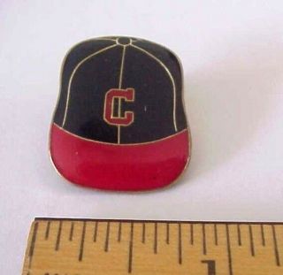 Vintage Old School Cleveland Indians Mlb Baseball Logo Cap Hat Lapel Pin