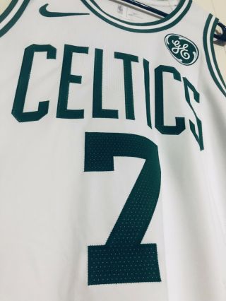 Boston Celtics Jaylen Brown Game Worn Used/issued Jersey 2018 - 19 Fanatics LOA 2