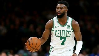 Boston Celtics Jaylen Brown Game Worn Used/issued Jersey 2018 - 19 Fanatics LOA 6
