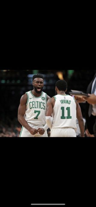 Boston Celtics Jaylen Brown Game Worn Used/issued Jersey 2018 - 19 Fanatics LOA 8