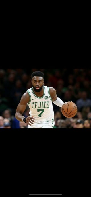 Boston Celtics Jaylen Brown Game Worn Used/issued Jersey 2018 - 19 Fanatics LOA 9