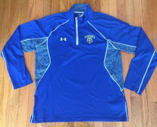 Tennessee Smokies Under Armour Loose 1/4 Zip Long Sleeve Athletic Pullover - Xl