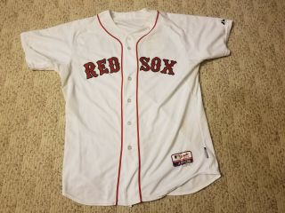 2015 Boston Red Sox Game Worn Eduardo Rodriguez ROOKIE Jersey UNWASHED 4