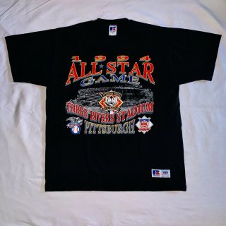 Vintage 90s Pittsburgh Pirates All Star Game Mlb 1994 Shirt Large Starter Rare