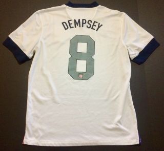 2013 Centennial Team USA USMNT Soccer Jersey Dempsey 8 Adult Large 2